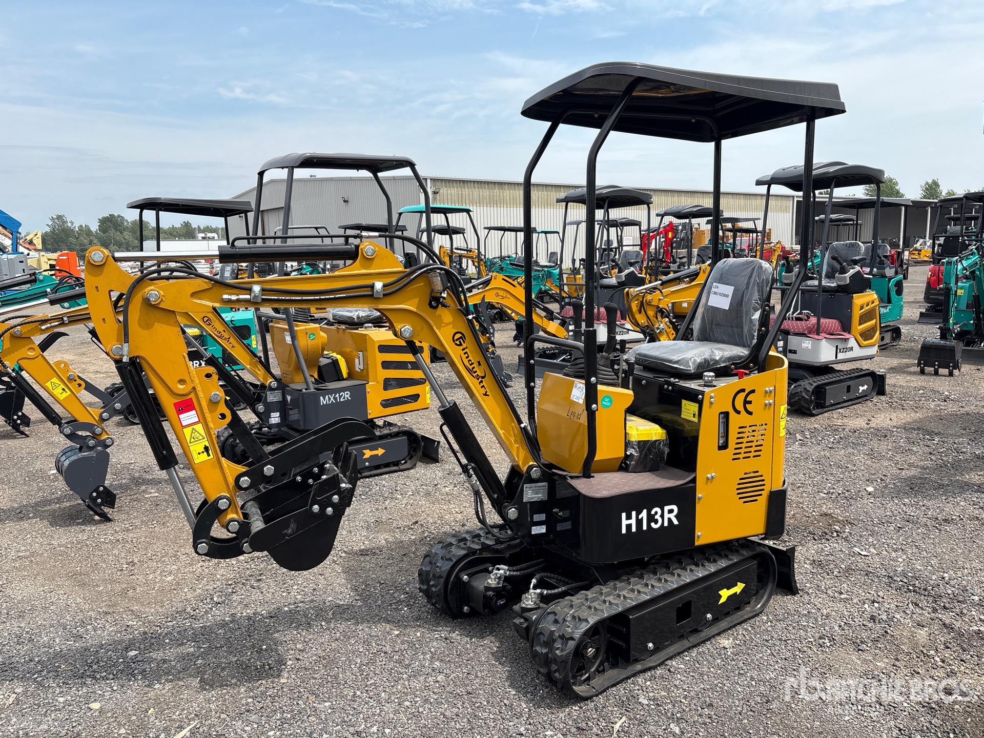 2026 CFG H13R Mini Excavator (Unused)