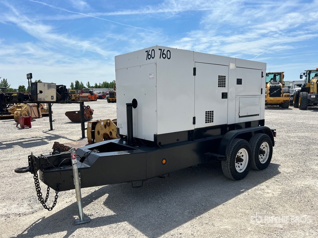2012 Multiquip DCA-125SSIU 100 kW Mobile Generator Set