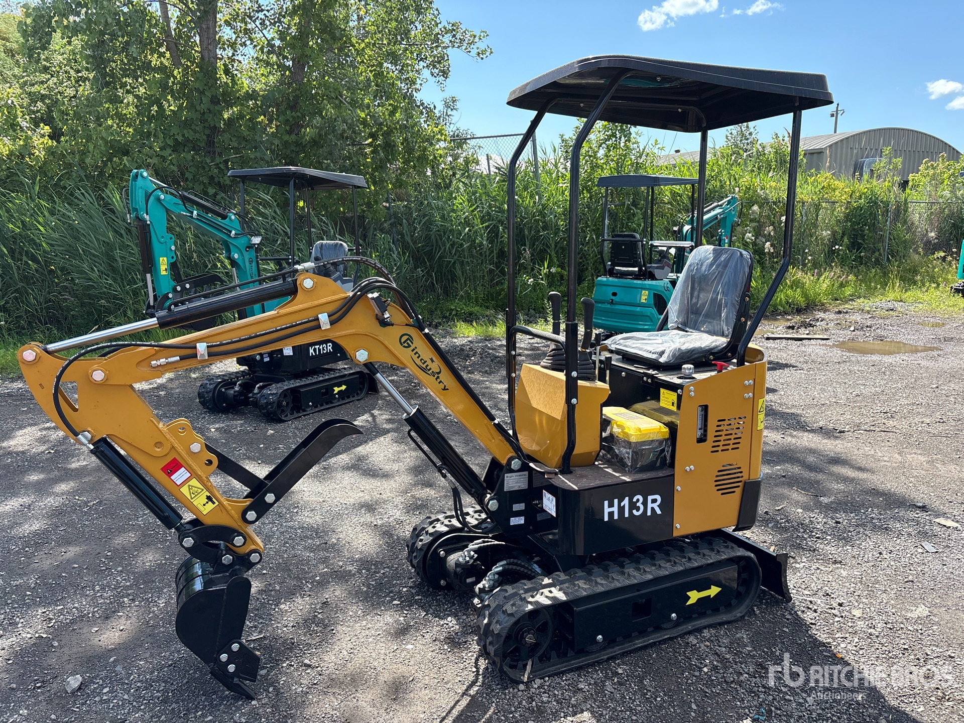2026 CFG H13R Mini Excavator (Unused)