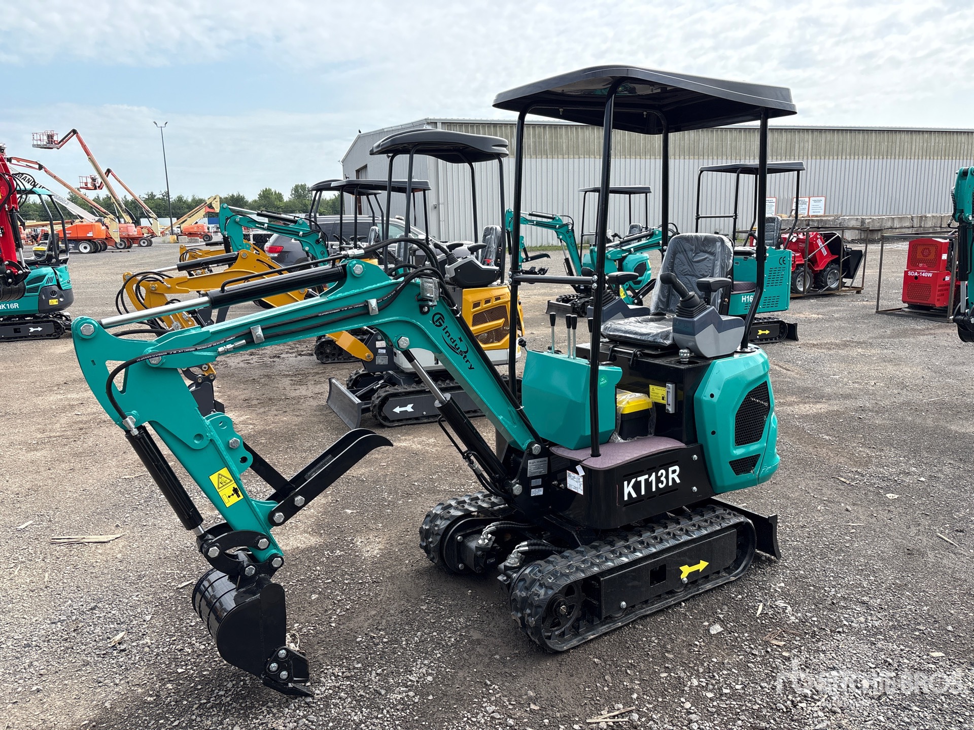 2026 CFG KT13R Mini Excavator (Unused)
