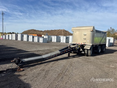 2022 Stargate 17 ft Tri/A Aluminum Pup Dump Trailer