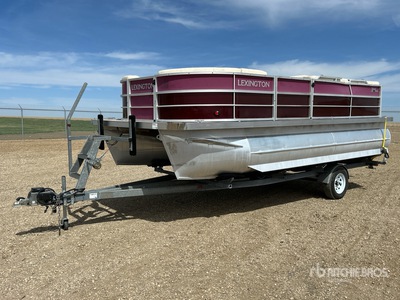 2022 15 ft S/A Pontoon Boat Trailer