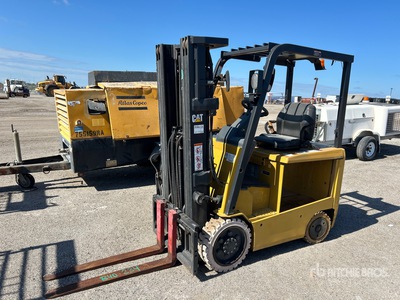 2013 Cat EC25N2 3550 lb Electric Forklift