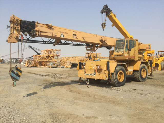 Grove RT522C Rough Terrain Crane Grove RT522C Rough Terrain Crane