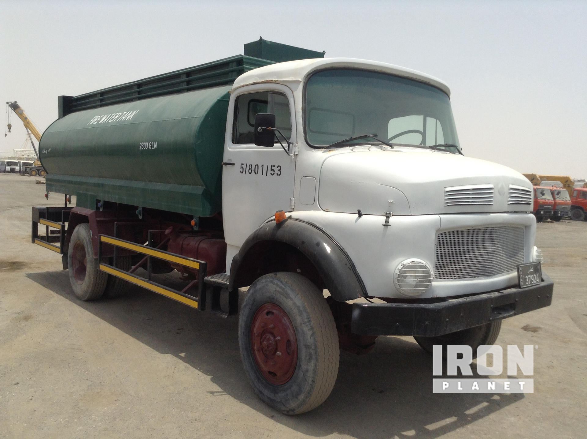 1985 Mercedes-Benz 1113 Tanker Truck in ., Qatar (IronPlanet