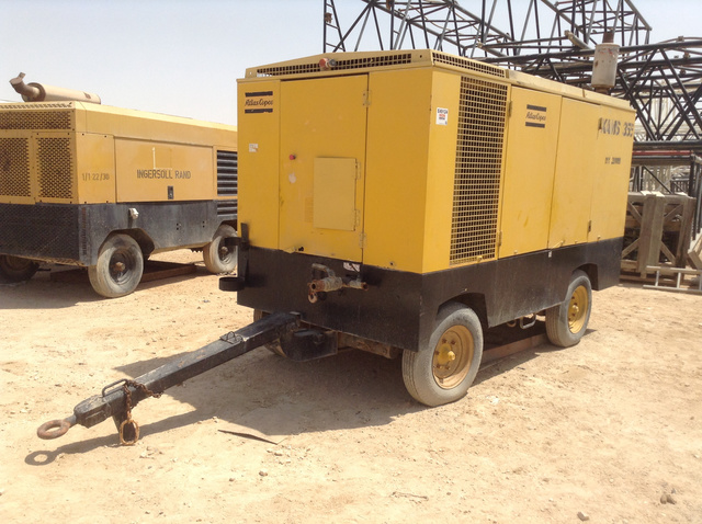 2001 Atlas Copco XAMS355 Air Compressor