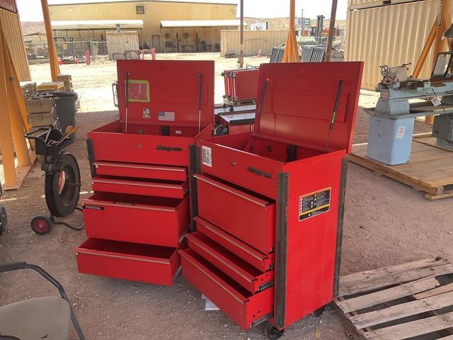 (2) Snap-On Tool Boxes (2) Snap-On Tool Boxes