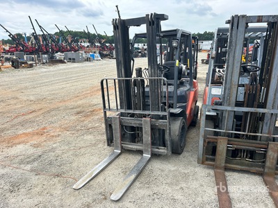 2020 Toyota 8FGU30 5620 lb Cushion Tire Forklift