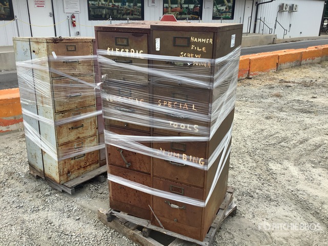 Quantity of (4) Filing Cabinets