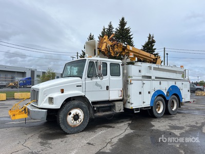 Terex L-4042 on 2001 Freightliner FL 80 6x4 Digger Derrick Truck