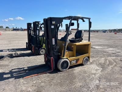 2017 Cat EC25N2 3250 lb Electric Forklift