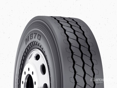 Quantity of (10) Bridgestone M870 315/80R22.5 20 ply Tyres