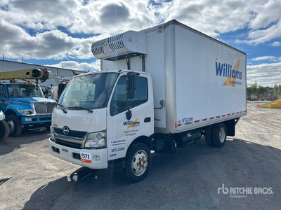 2016 Hino 195 4x2 Refrigerated Truck (Inoperable)