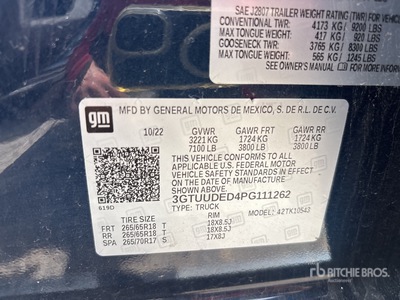 2023 GMC Sierra 1500 4x4 Crew Cab Pickup