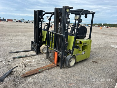 2012 Clark TMX15S 2500 lb Electric Forklift