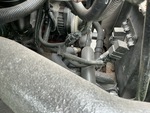Engine with A/C Compressor