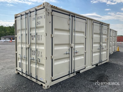 20 ft High Cube Multi-Door Storage Container