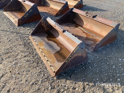 58 in General Purpose Skid Steer Bucket