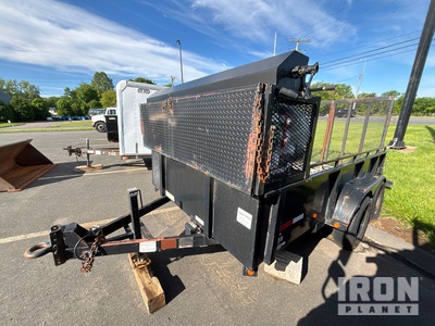 2011 Novae ST8212HSATPL3-B-070 12 ft T/A Utility Trailer