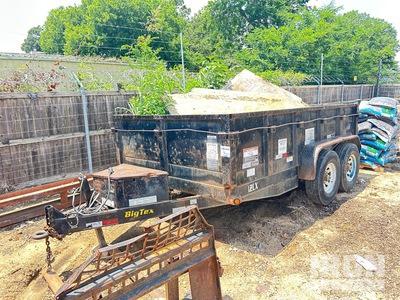 2010 Big-Tex 12 ft T/A Dump Utility Trailer