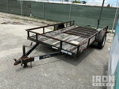 2008 Imperial 12 ft S/A Utility Trailer