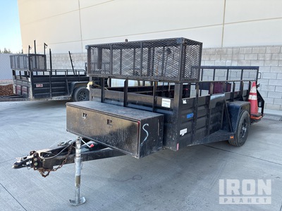 2007 Miller Bilt LSET6X12-50 12 ft S/A Landscape Trailer