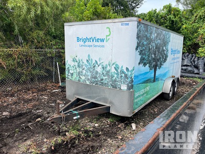 2016 Lark 18 ft T/A Enclosed Trailer