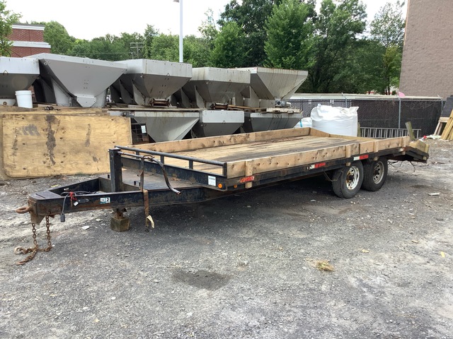 2007 Hudson HSE18 18 ft T/A Equipment Trailer