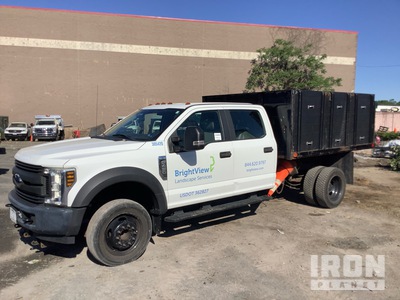 2018 Ford F-450 XL 4x2 Crew Cab Wywrotka
