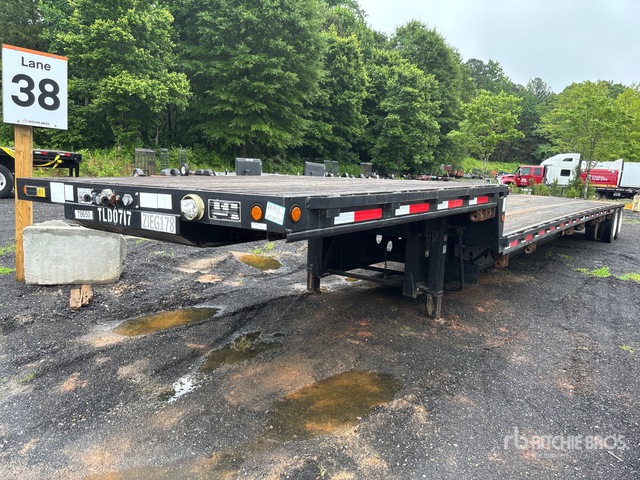 2018 Viking 48 ft T/A Single Drop Step Deck Trailer
