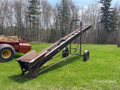 12 in x 23 ft Portable Transfer Conveyor Belt