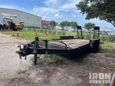 2002 Belshe WB-12 18 ft T/A Equipment Trailer