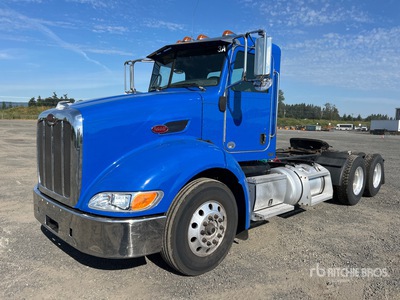 2014 Peterbilt 384 6x4 Cabeza Tractora Cabina Corta