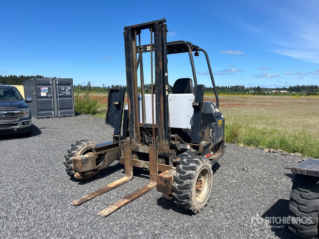 2013 Palfinger CR55 4Way 5500 lb 3x3 Truck Mounted Forklift