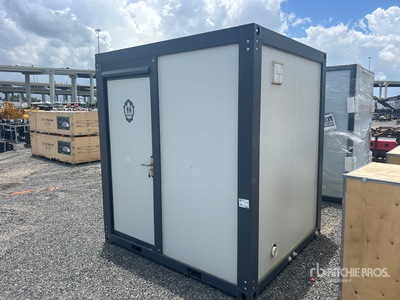 7 ft 1 in x 6 ft 3 in Portable Toilet
