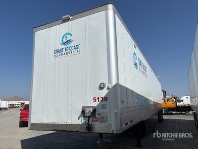 2014 Wabash DVHDHPC 53 ft x 102 in T/A Van Trailer
