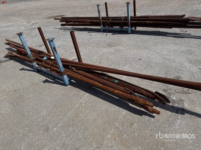 Quantity of (7) Vermeer Tooling on Drill Stem Drill Pipe