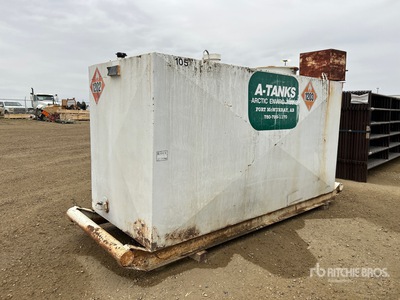 2000 Northern Steel Industries 5000 L Skid Mounted Steel Fuel Tank