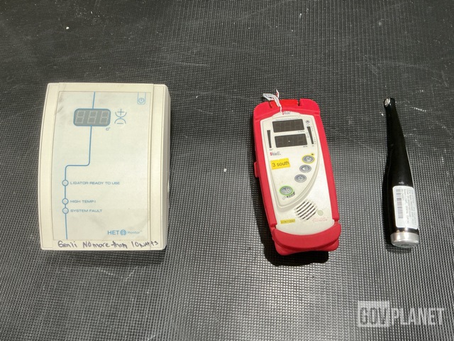 (1) Temperature Monitor, (1) Signal Extraction Pulse Oximeter & Assorted Items