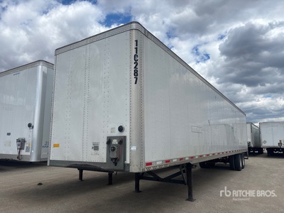 Utility 53 ft x 102 in T/A Rimorchio furgonato