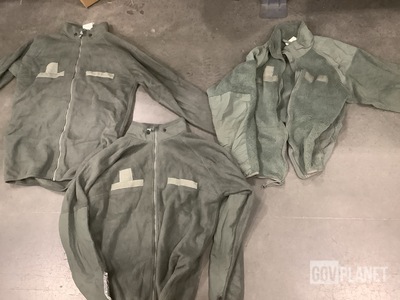 (7) Extreme Cold Weather Parka Liners, (12) Jackets & Assorted Items