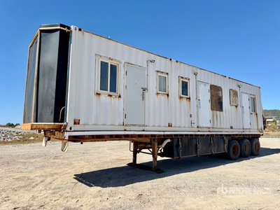 Freighter 3 Unit 14.2 m x 2.4 m 3 Person Portable Tri/A Transportierbare Lager