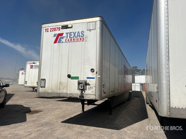 2022 Wabash 53 ft x 102 in T/A Van Trailer