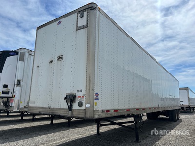 2016 Utility VS2DX 53 ft x 102 in T/A Van Trailer