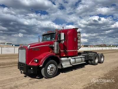 2008 Kenworth T800 6x4 T/A Day Cab Truck Tractor