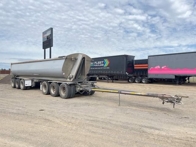 2019 Hercules Engineering 10.1 m 6/Axle Dog Tipping Trailer