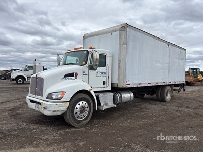 2017 Kenworth T370 4x2 Van Truck