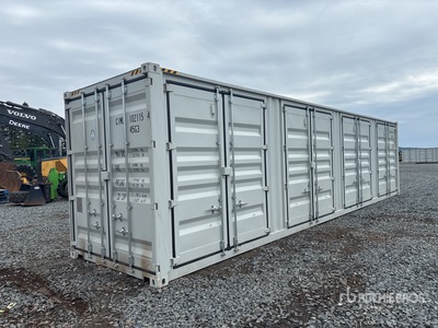 2025 40 ft High Cube Multi-Door Storage Container