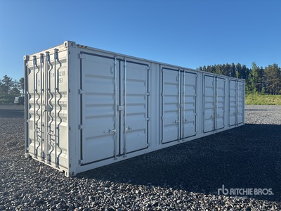 2025 40 ft High Cube Multi-Door Storage Container