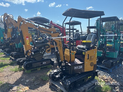 2026 CFG H13R Mini Excavator (Unused)